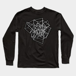 squares 3d composition Long Sleeve T-Shirt